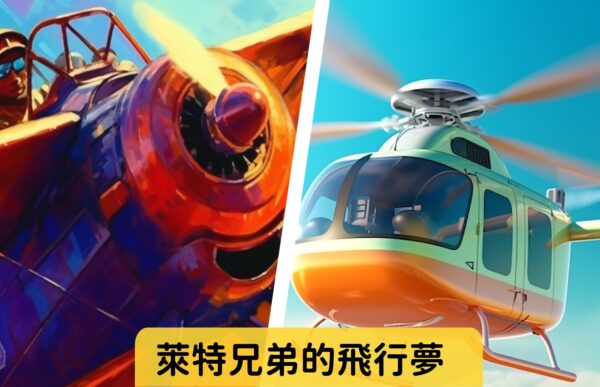 萊特兄弟的飛行夢 難易度：★☆☆